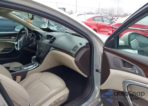 2011 Buick Regal Cxl Russelsheim from USA, damaged, VIN W04GS5EC3B1008447